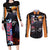 Ichigo Kurosaki Couples Matching Long Sleeve Bodycon Dress and Long Sleeve Button Shirt