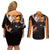 Ichigo Kurosaki Couples Matching Off Shoulder Short Dress and Long Sleeve Button Shirt