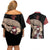 Gaara Couples Matching Off Shoulder Short Dress and Hawaiian Shirt