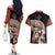 Gaara Couples Matching Off The Shoulder Long Sleeve Dress and Hawaiian Shirt