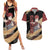 Gaara Couples Matching Summer Maxi Dress and Hawaiian Shirt