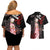 Nezuko Kamado Hoodie Demon Slayer Couples Matching Off Shoulder Short Dress and Hawaiian Shirt