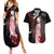 Nezuko Kamado Hoodie Demon Slayer Couples Matching Summer Maxi Dress and Hawaiian Shirt