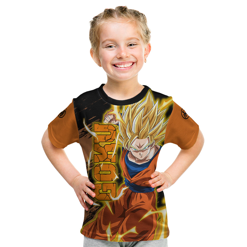 Goku Super Saiyan - Dragon Ball Kid T Shirt