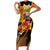 Goku Super Saiyan - Dragon Ball Short Sleeve Bodycon Dress