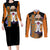 Master Roshi - Dragon Ball Couples Matching Long Sleeve Bodycon Dress and Long Sleeve Button Shirt