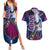 Whis - Dragon Ball Couples Matching Summer Maxi Dress and Hawaiian Shirt