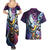 Whis - Dragon Ball Couples Matching Summer Maxi Dress and Hawaiian Shirt