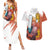 Denji Couples Matching Summer Maxi Dress and Hawaiian Shirt Chainsaw Man