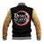 Zenitsu Zenko Demon Slayer Baseball Jacket Funny Face