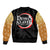 Zenitsu Zenko Demon Slayer Bomber Jacket Funny Face