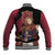 Crimson Lion Fuegoleon Vermillion Baseball Jacket Black Clover