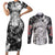 Griffith Berserk Couples Matching Short Sleeve Bodycon Dress and Long Sleeve Button Shirt Grunge Style