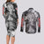 Farnese de Vandimion Berserk Couples Matching Long Sleeve Bodycon Dress and Long Sleeve Button Shirt Grunge Style