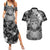 Farnese de Vandimion Berserk Couples Matching Summer Maxi Dress and Hawaiian Shirt Grunge Style