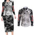 Puck Berserk Couples Matching Long Sleeve Bodycon Dress and Long Sleeve Button Shirt Grunge Style