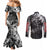 The Skull Knight Berserk Couples Matching Mermaid Dress and Long Sleeve Button Shirt Anime Grunge Style