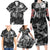 The Skull Knight Berserk Family Matching Long Sleeve Bodycon Dress and Hawaiian Shirt Anime Grunge Style