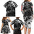 The Skull Knight Berserk Family Matching Long Sleeve Bodycon Dress and Hawaiian Shirt Anime Grunge Style