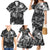 The Skull Knight Berserk Family Matching Mermaid Dress and Hawaiian Shirt Anime Grunge Style