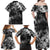 The Skull Knight Berserk Family Matching Off Shoulder Maxi Dress and Hawaiian Shirt Anime Grunge Style