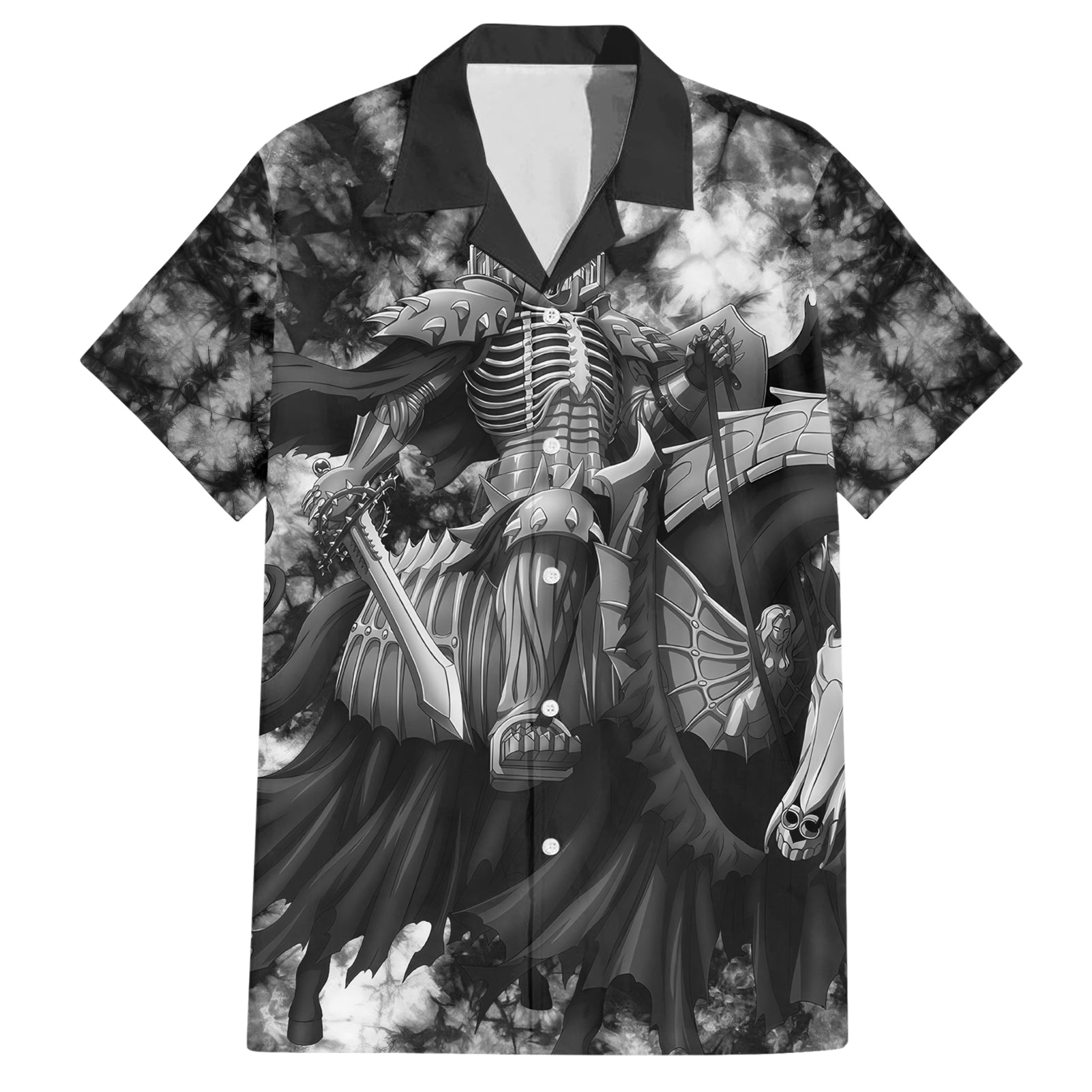 The Skull Knight Berserk Hawaiian Shirt Anime Grunge Style