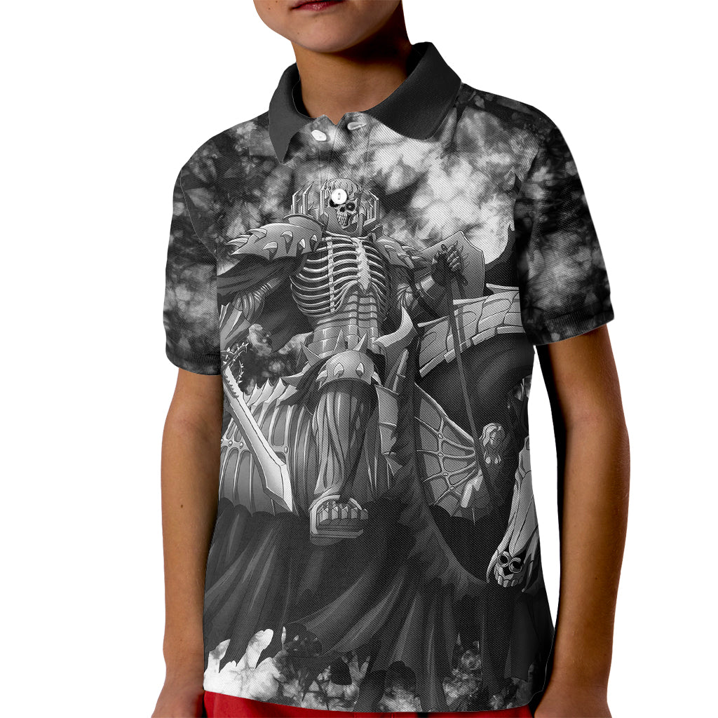 The Skull Knight Berserk Kid Polo Shirt Anime Grunge Style