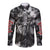 The Skull Knight Berserk Long Sleeve Button Shirt Anime Grunge Style