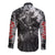 The Skull Knight Berserk Long Sleeve Button Shirt Anime Grunge Style