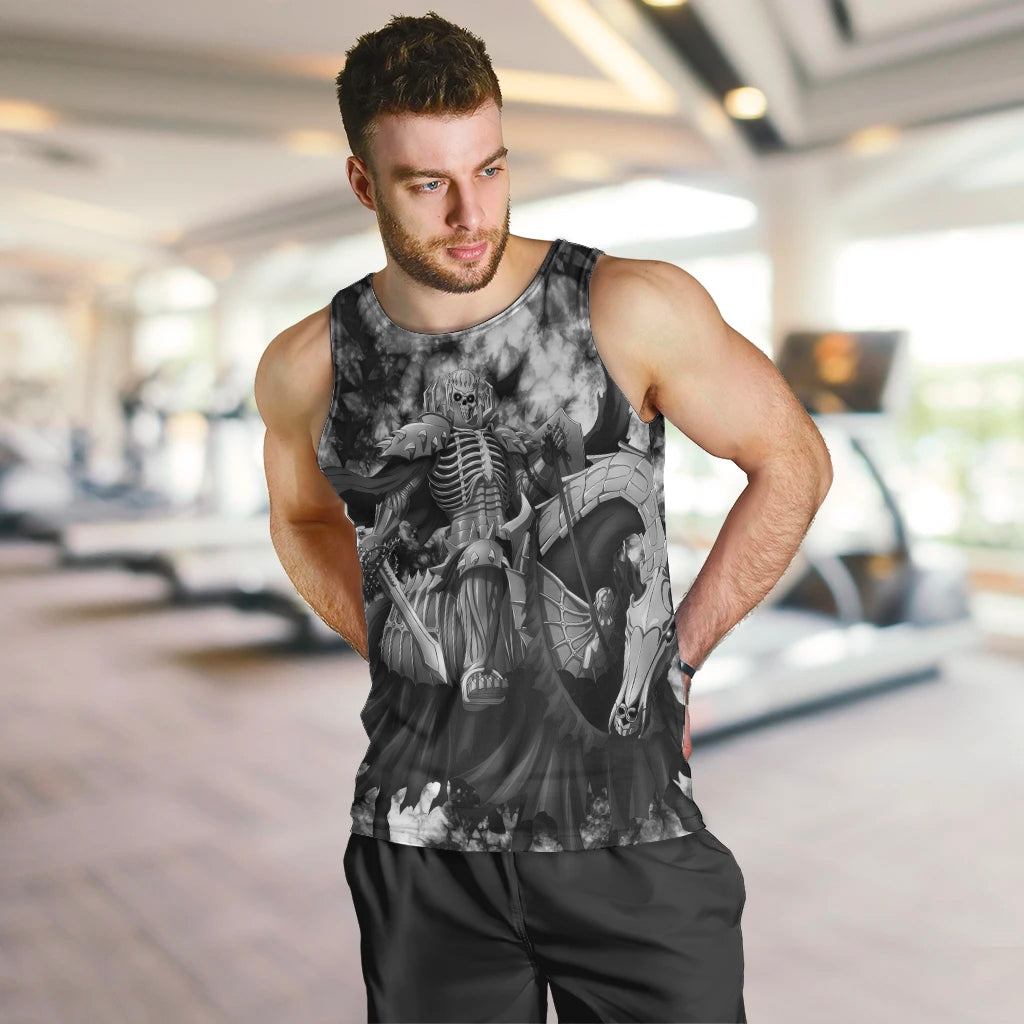 The Skull Knight Berserk Men Tank Top Anime Grunge Style