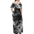 The Skull Knight Berserk Off Shoulder Maxi Dress Anime Grunge Style