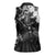 The Skull Knight Berserk Women Sleeveless Polo Shirt Anime Grunge Style