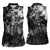 The Skull Knight Berserk Women Sleeveless Polo Shirt Anime Grunge Style