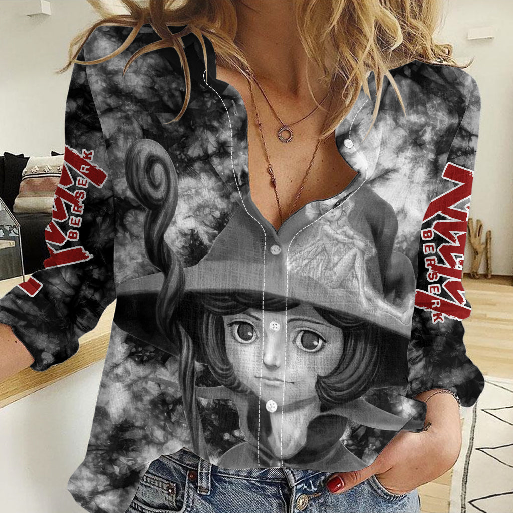 Schierke Berserk Women Casual Shirt Anime Grunge Style