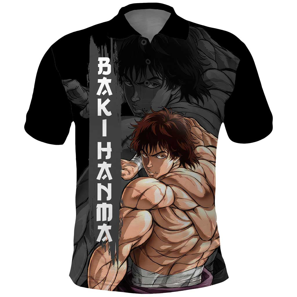 Baki Hanma-Baki Hanma Polo Shirt Anime Style