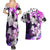 Gojo Satoru - Jujutsu Kaisen Couples Matching Summer Maxi Dress and Hawaiian Shirt Pattern Anime Mix Manga Style