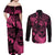 Goku Black Rose - Dragon Ball Couples Matching Off Shoulder Maxi Dress and Long Sleeve Button Shirt Pattern Anime Mix Manga Style