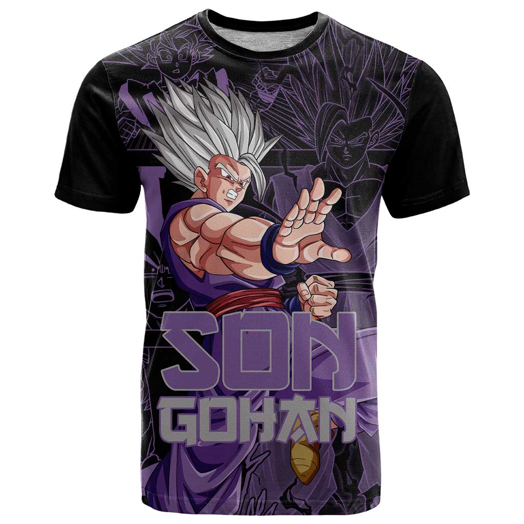 Son Gohan - Dragon Ball T Shirt Pattern Anime Mix Manga Style