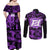 Frieza - Dragon Ball Couples Matching Off Shoulder Maxi Dress and Long Sleeve Button Shirt Pattern Anime Mix Manga Style