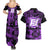 Frieza - Dragon Ball Couples Matching Summer Maxi Dress and Hawaiian Shirt Pattern Anime Mix Manga Style