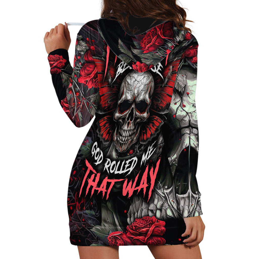 im-blunt-because-god-rolled-me-that-way-skull-hoodie-dress