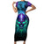 you-my-friend-should-have-been-swallowed-skull-short-sleeve-bodycon-dress