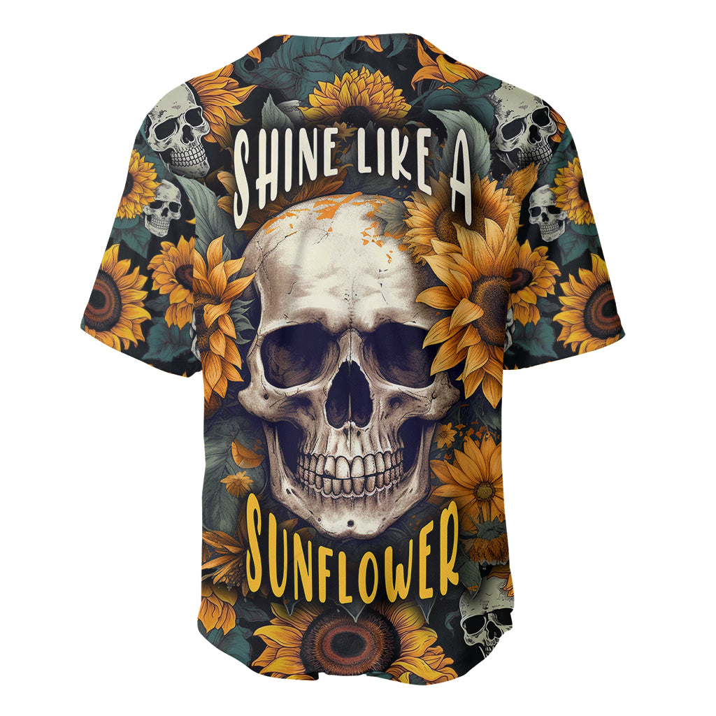 shine-like-a-sunflower-skull-baseball-jersey