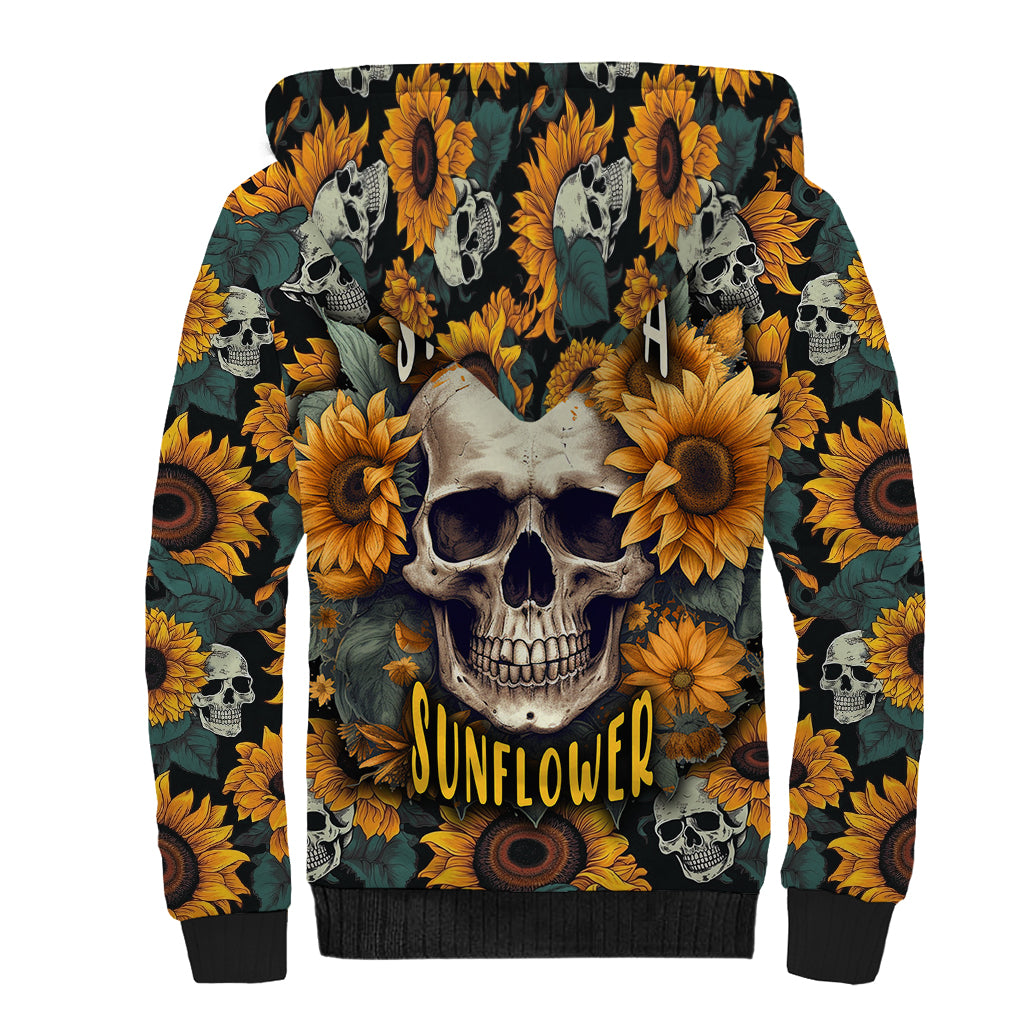 shine-like-a-sunflower-skull-sherpa-hoodie