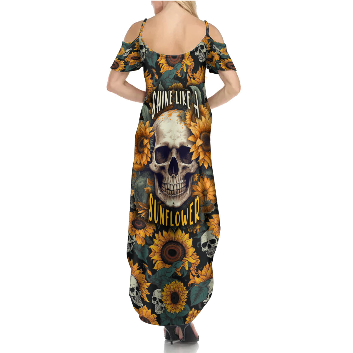 shine-like-a-sunflower-skull-summer-maxi-dress