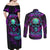 music-is-my-only-friend-skull-couples-matching-off-shoulder-maxi-dress-and-long-sleeve-button-shirts