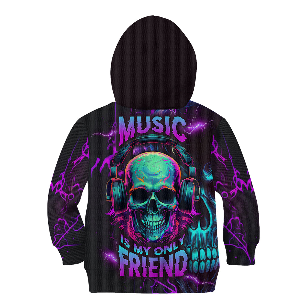 music-is-my-only-friend-skull-kid-hoodie