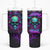 Music Is My Only Friend Skull Tumbler With Handle