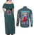 Yamato One Piece Couples Matching Off Shoulder Maxi Dress and Long Sleeve Button Shirt Anime Style TS04