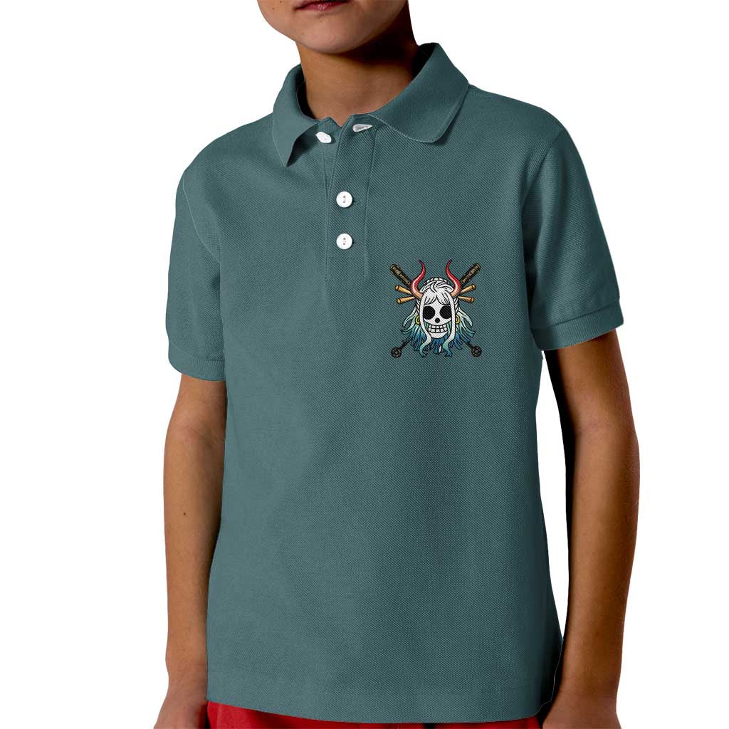 Yamato One Piece Kid Polo Shirt Anime Style TS04